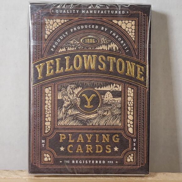 Premium Playing Cards: Yellowstone - SEALED - Picture 1 of 5